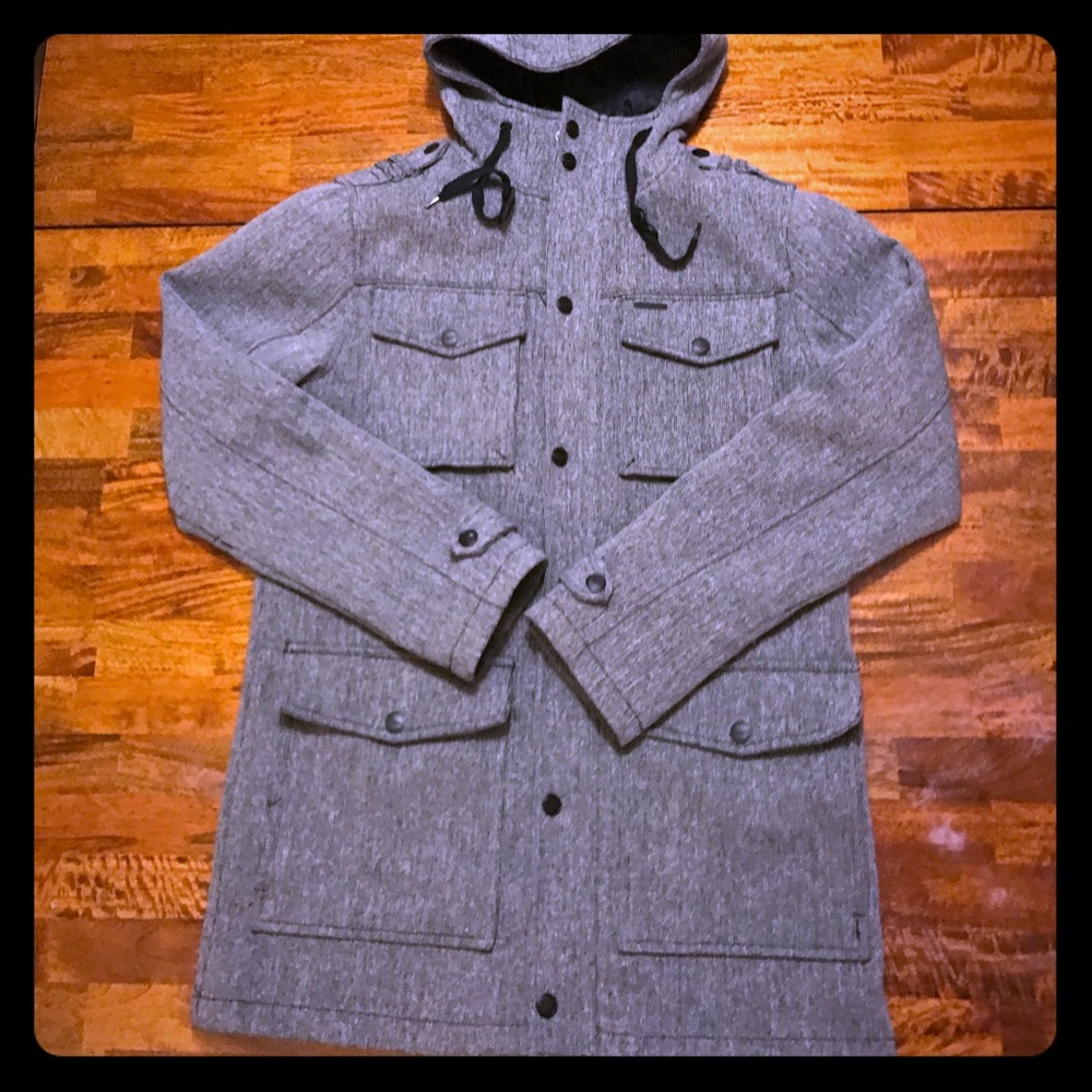 MCMXCIX EMPYRE ZIP-UP, Button UP, HOODED JACKET