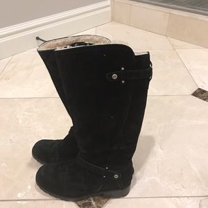 UGG Suede Black Boots Size 7