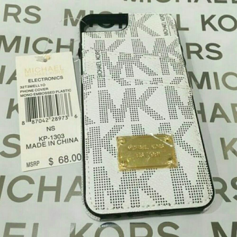 Michael Kors Saffiano Leather Pocket iPhone 6 Case
