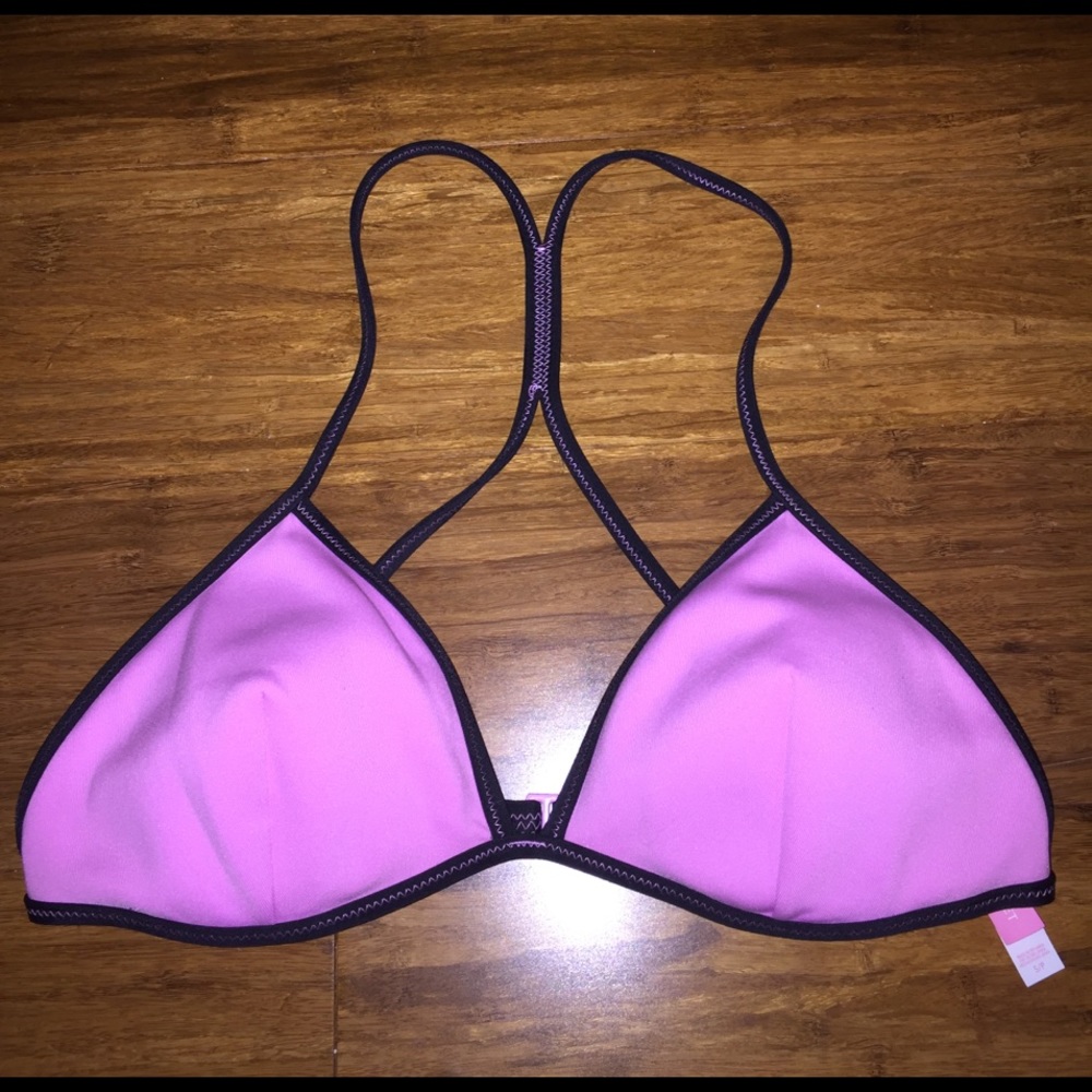 victoria secret purple bikini top