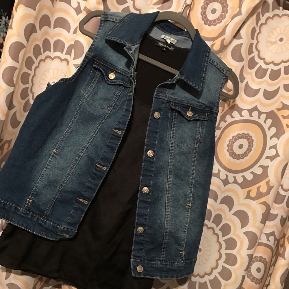 Denim vest
