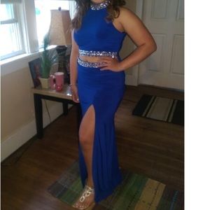 2 Piece Prom Dress