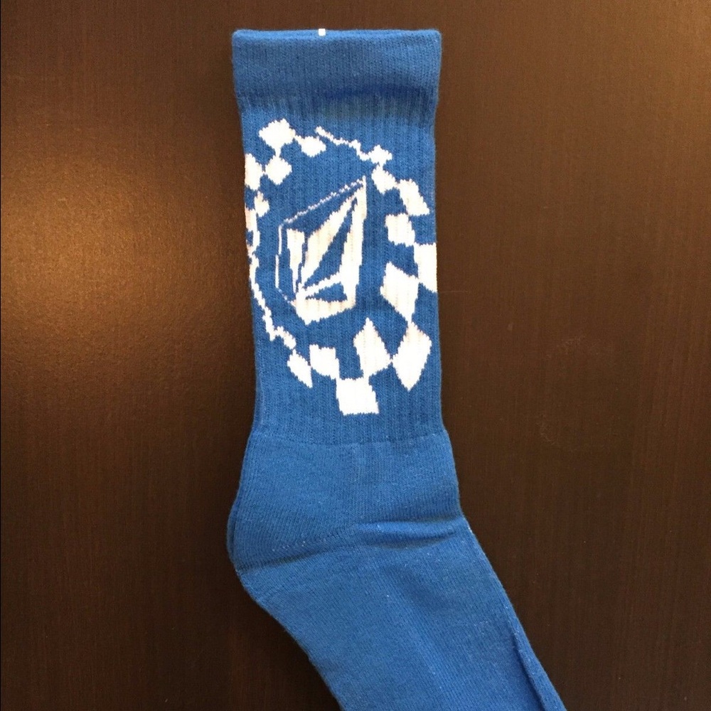 VOLCOM MENS STONE Yellow Socks LIMITED TIME SALE!