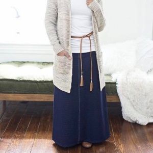 Denim skirt