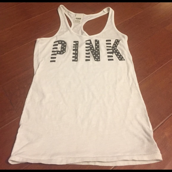 PINK Victoria's Secret Tops - **SALE**White Victoria's Secret tank