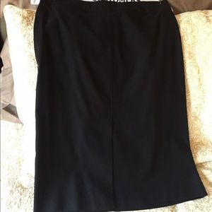 Black pen skirt