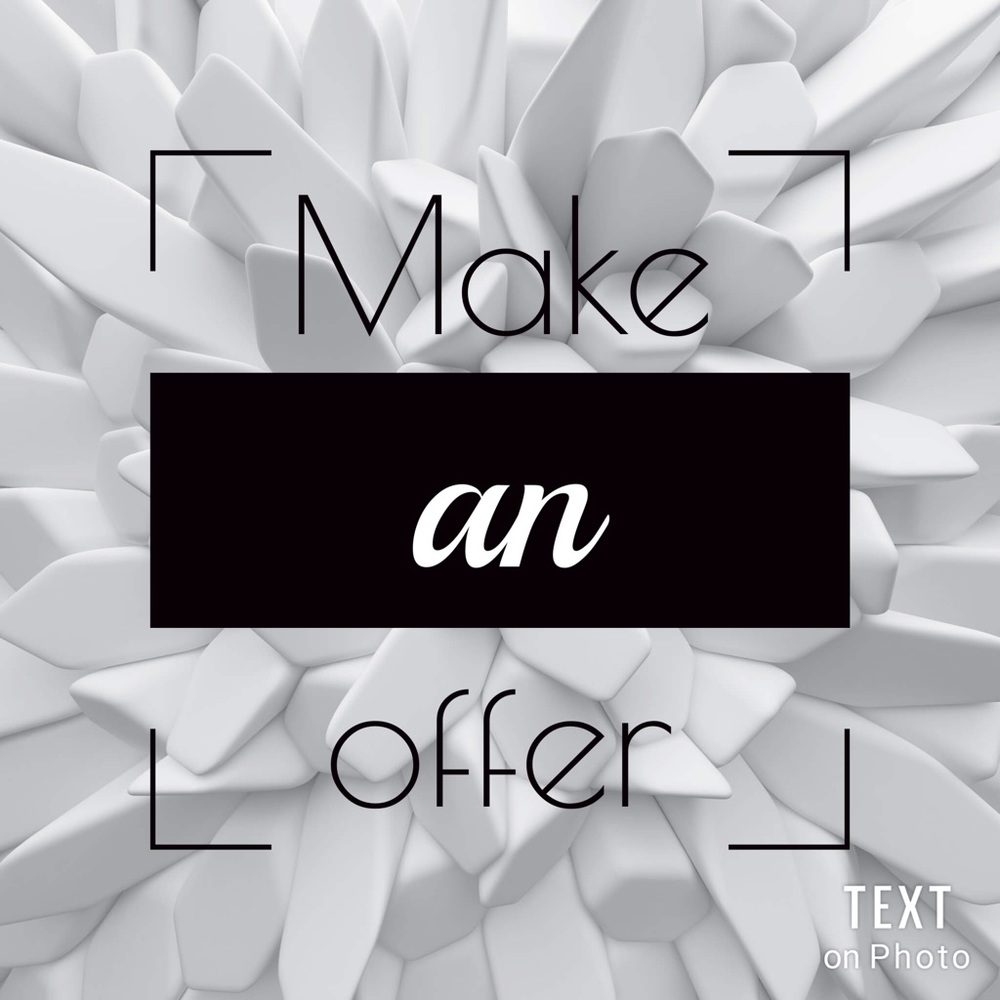 Offers are welcome 💕