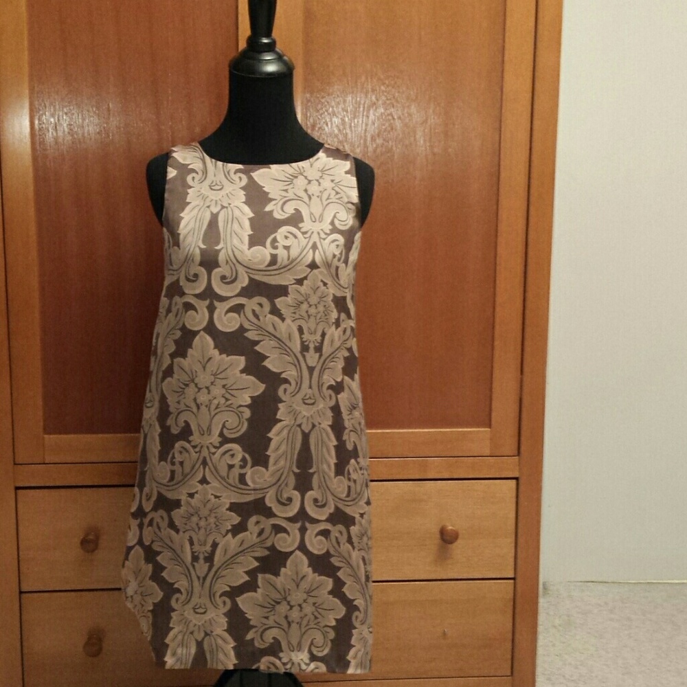 Children's Brown and Dusty Rose colored Gap Dress.