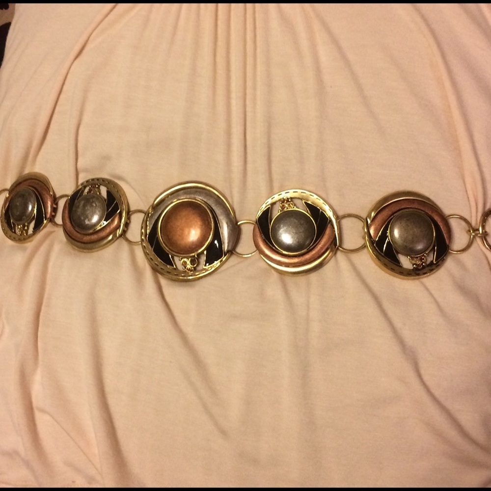 Chico's Gold Chain Belt