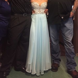 Baby Blue Prom dress