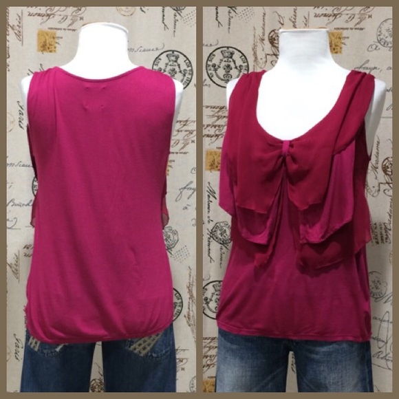 Anthro "Sheer Shawl Top" by Ric Rac - Picture 2 of 6