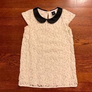 Cream babyGAP lace dress