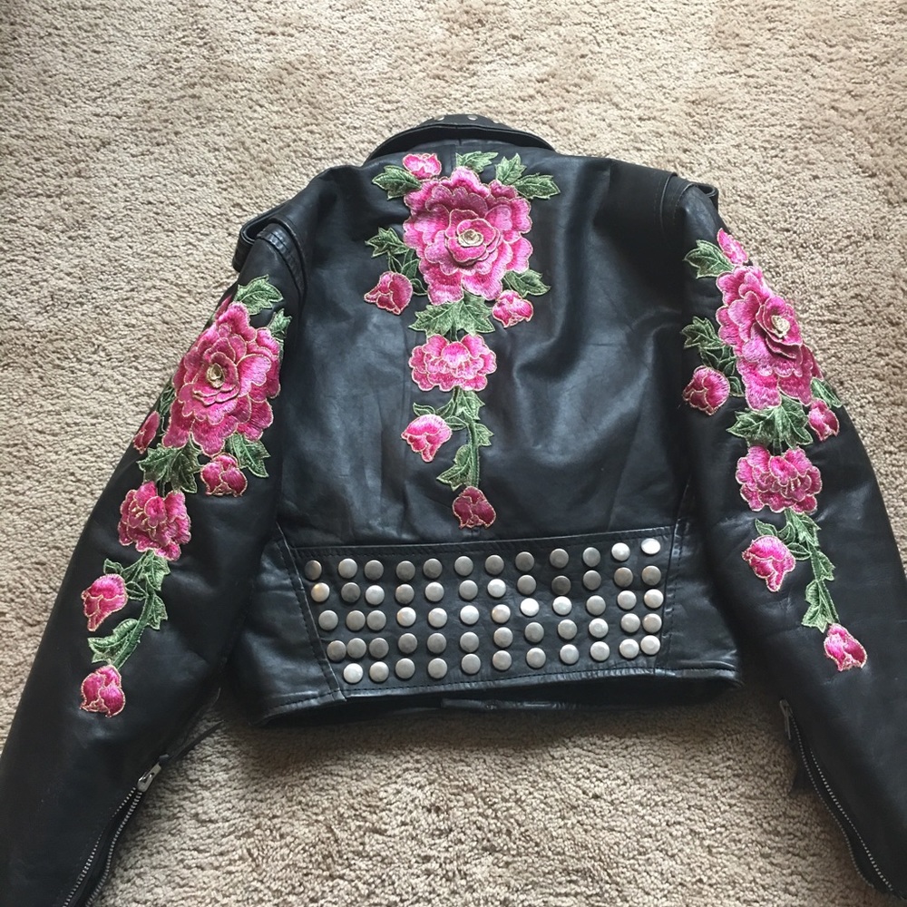 Custom Vintage leather jacket