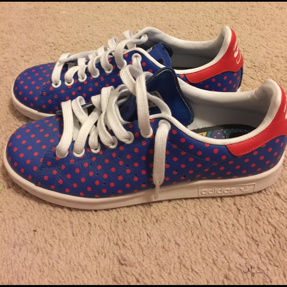 Polka Dot Pharrell Williams Stan Smiths