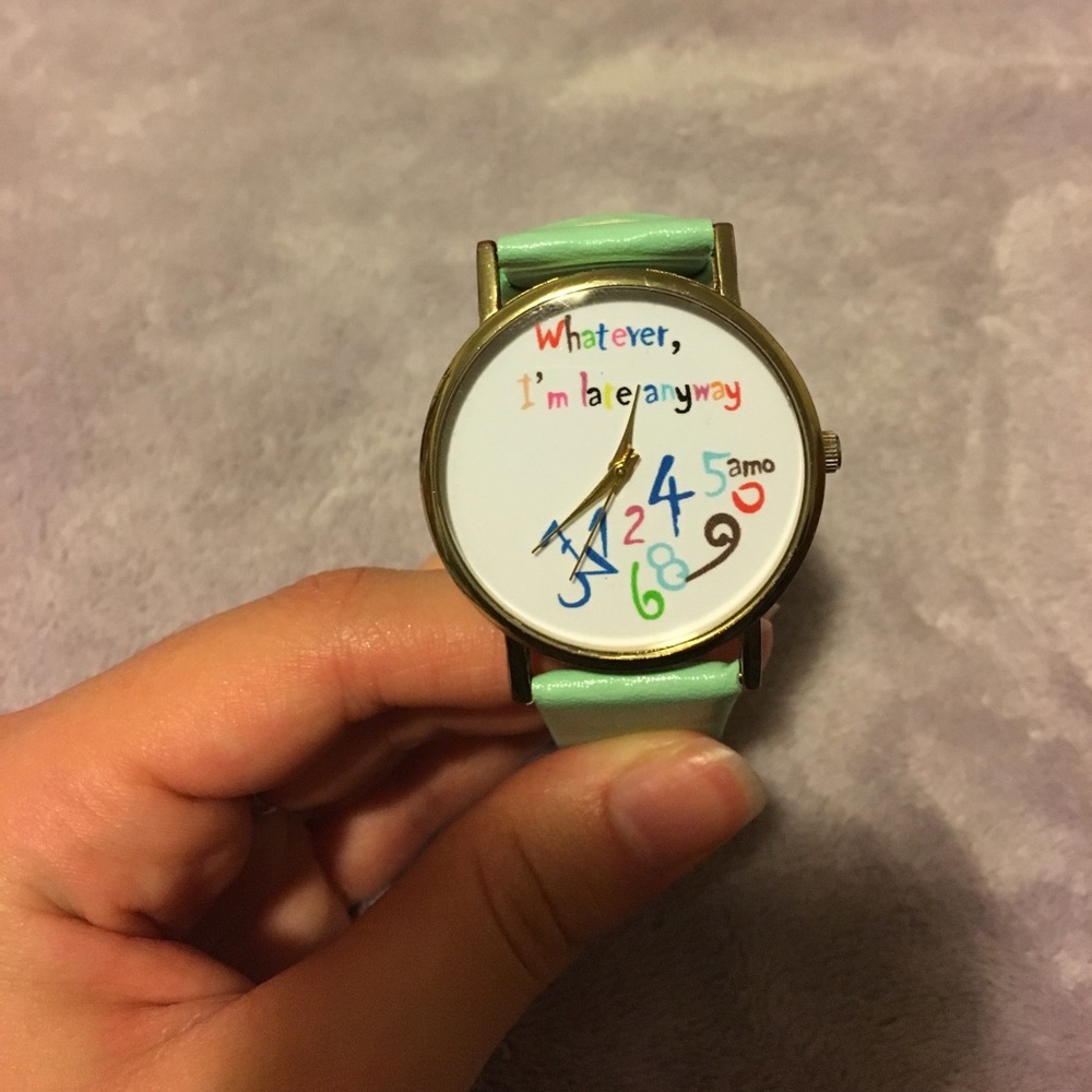 Turquoise watch