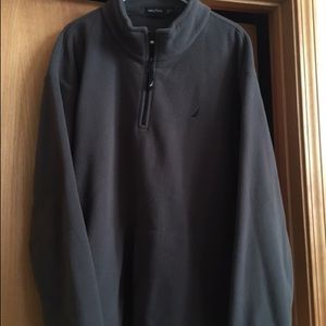 Grey Nautica Half Zip Pullover