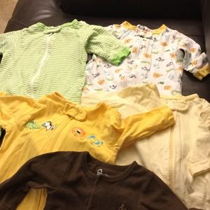 Boys PJS 0-3 Months