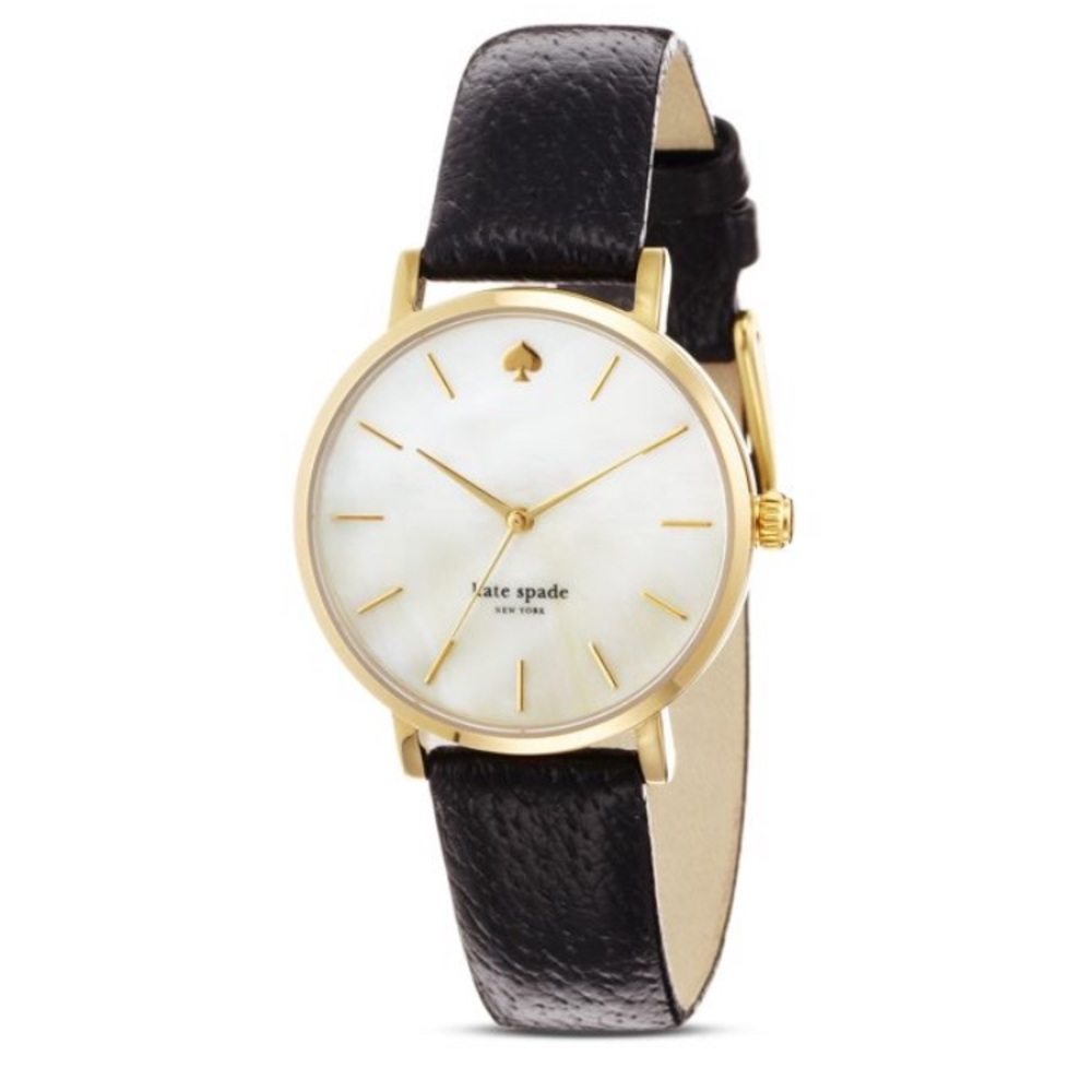 Kate spade gold metro strap watch