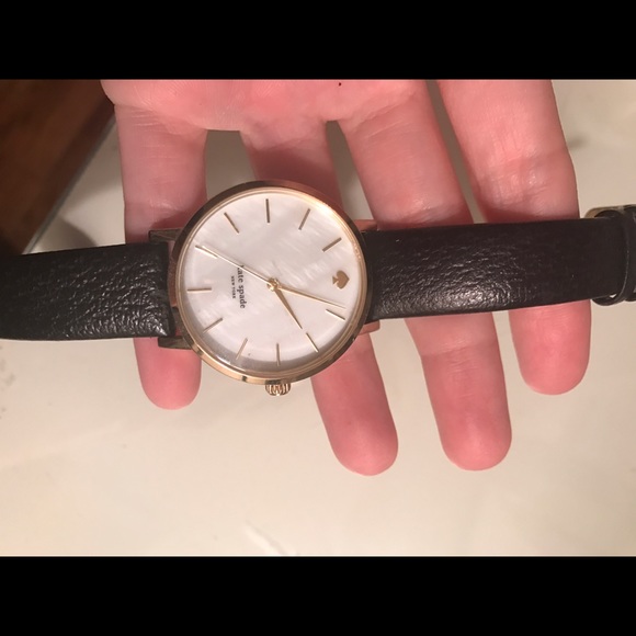 Kate spade gold metro strap watch main image 4