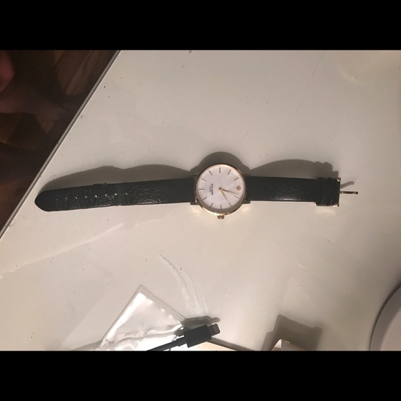 Kate spade gold metro strap watch