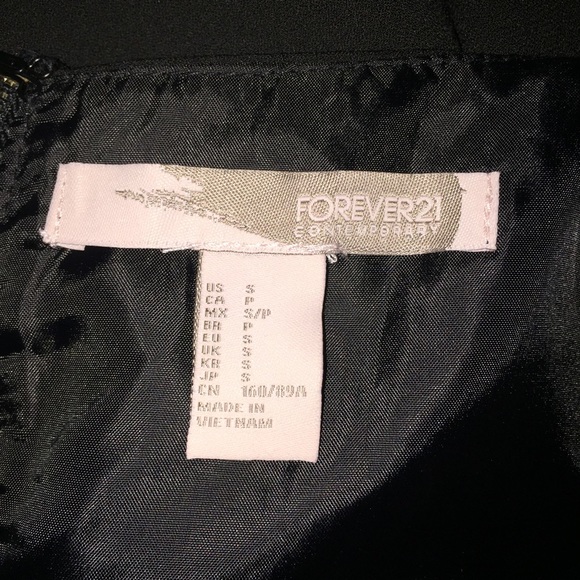 *MOVING SALE* Forever 21 Black Embellished Dress NWOT - Picture 5 of 5