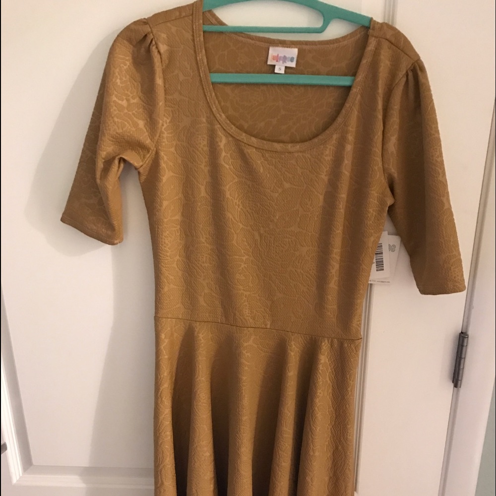 BNWT Lularoe Gold Nicole (unicorn)