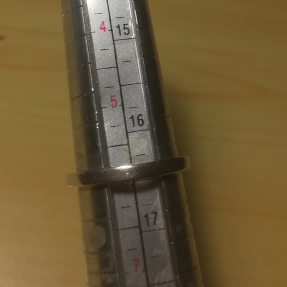 Vintage sterling silver ring w stones - Picture 4 of 5