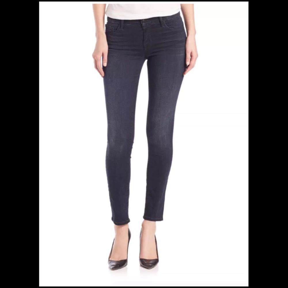 SALE NWT J brand 811 mid rise skinny dark blue