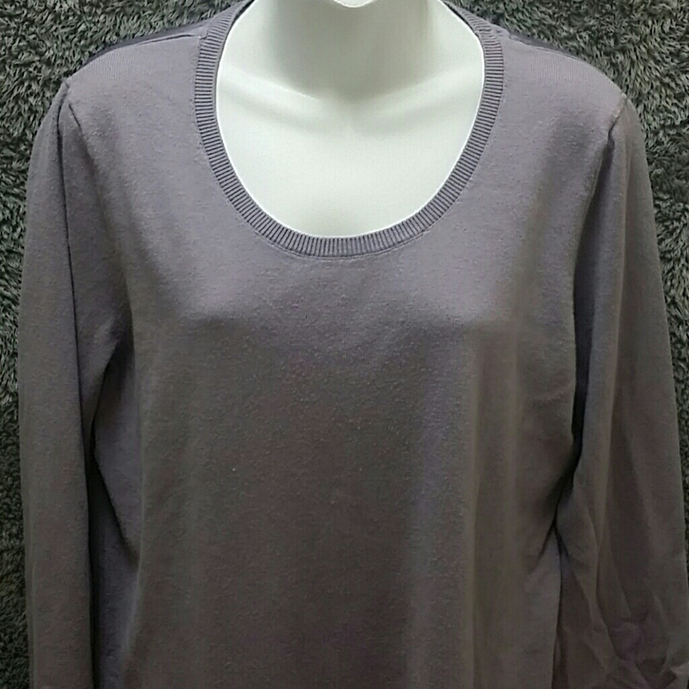 Ann Taylor Loft Lavender Tunic Sweater