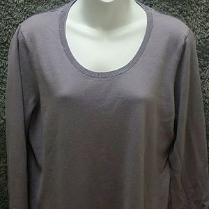 Ann Taylor Loft Lavender Tunic Sweater