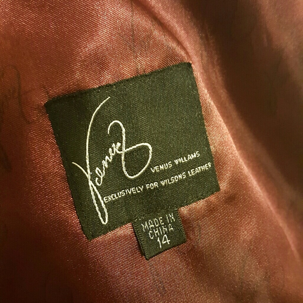 Genuine Nappa Leather Venus Williams  skirt