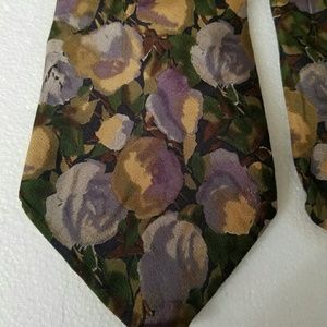 Paul Fredrick Neck Tie Muted Floral