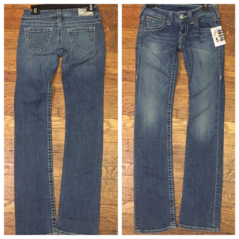 TRUE RELIGION "STRAIGHT" DENIM. - Picture 2 of 8