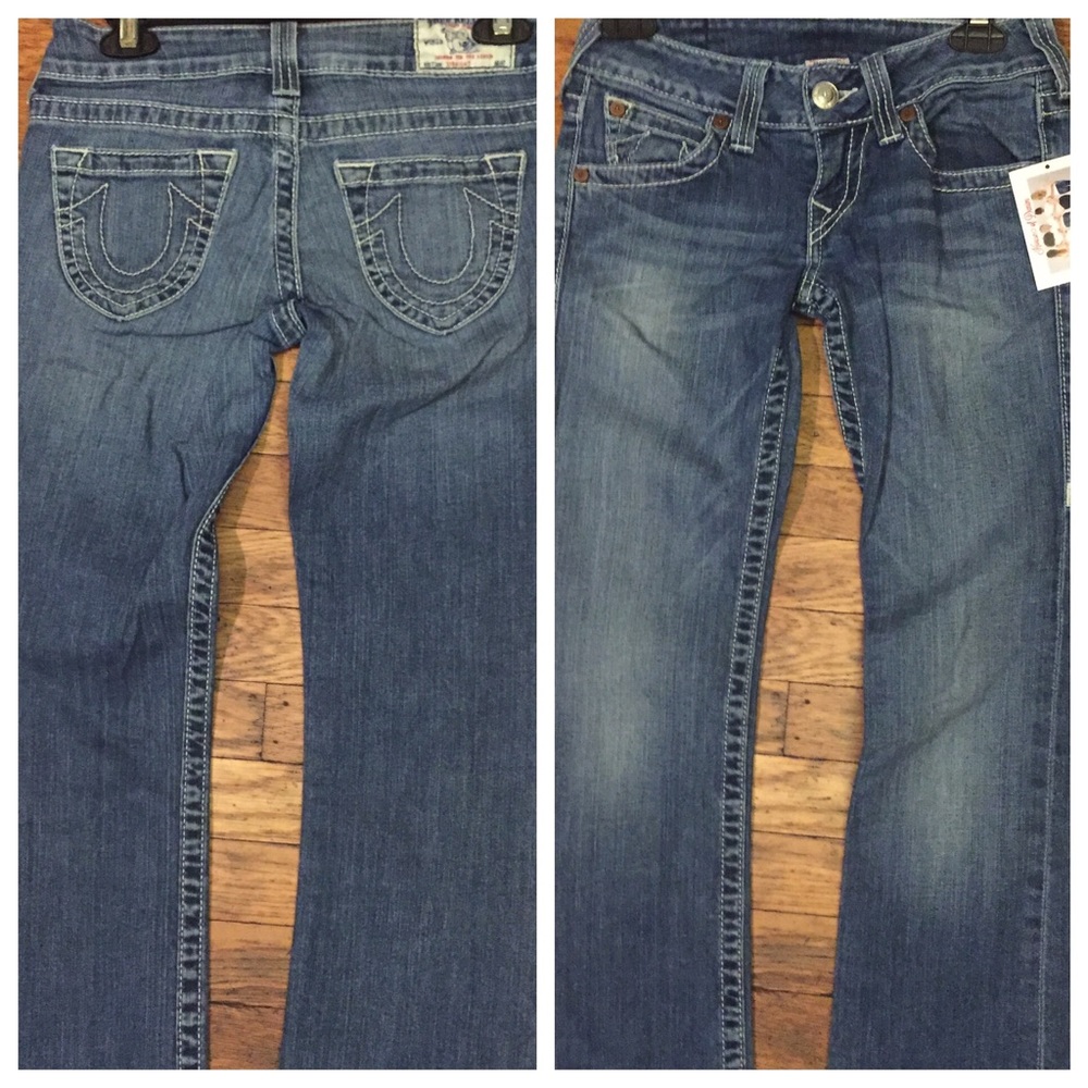 TRUE RELIGION "STRAIGHT" DENIM. - Picture 3 of 8