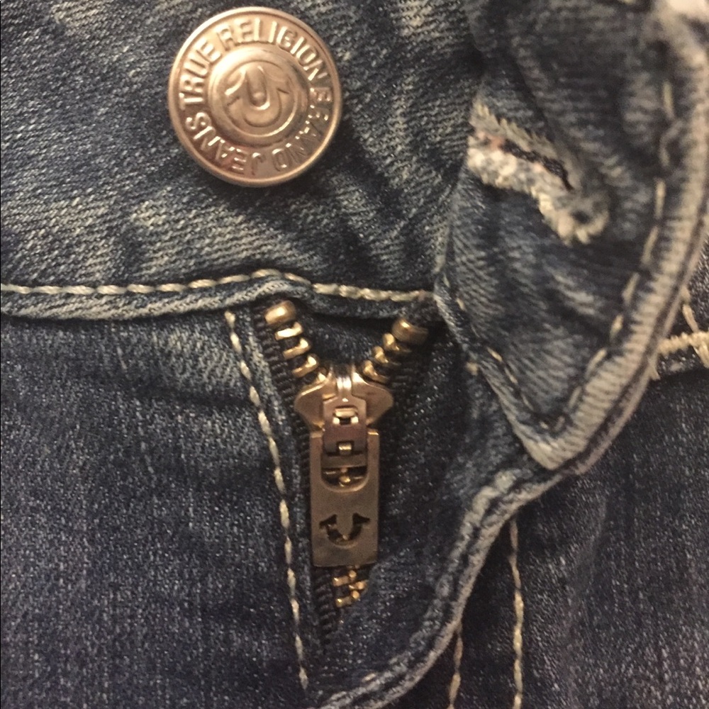 TRUE RELIGION "STRAIGHT" DENIM. - Picture 6 of 8