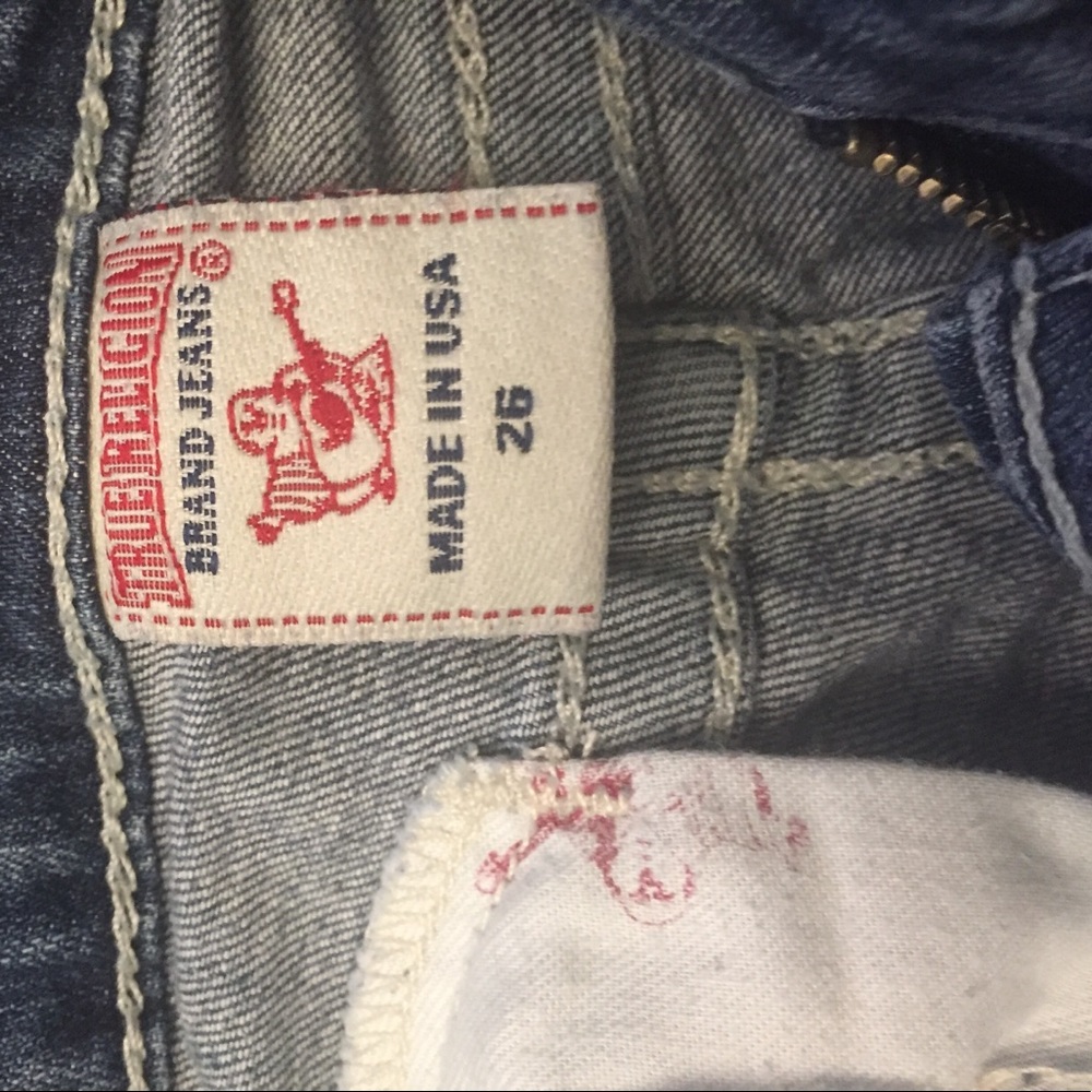 TRUE RELIGION "STRAIGHT" DENIM. - Picture 7 of 8