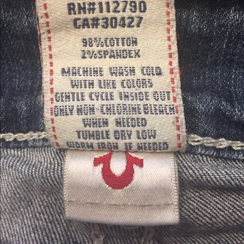 TRUE RELIGION "STRAIGHT" DENIM. - Picture 8 of 8