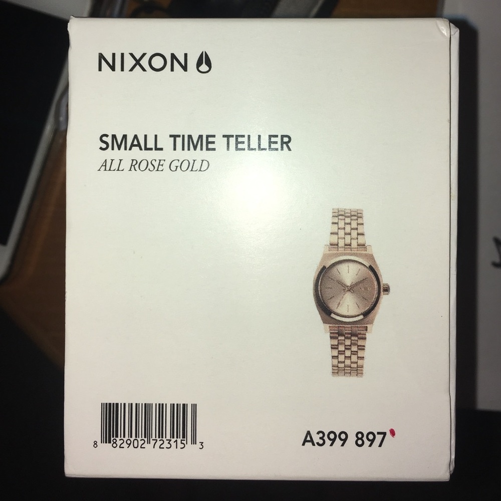 Rose Gold nixon watch