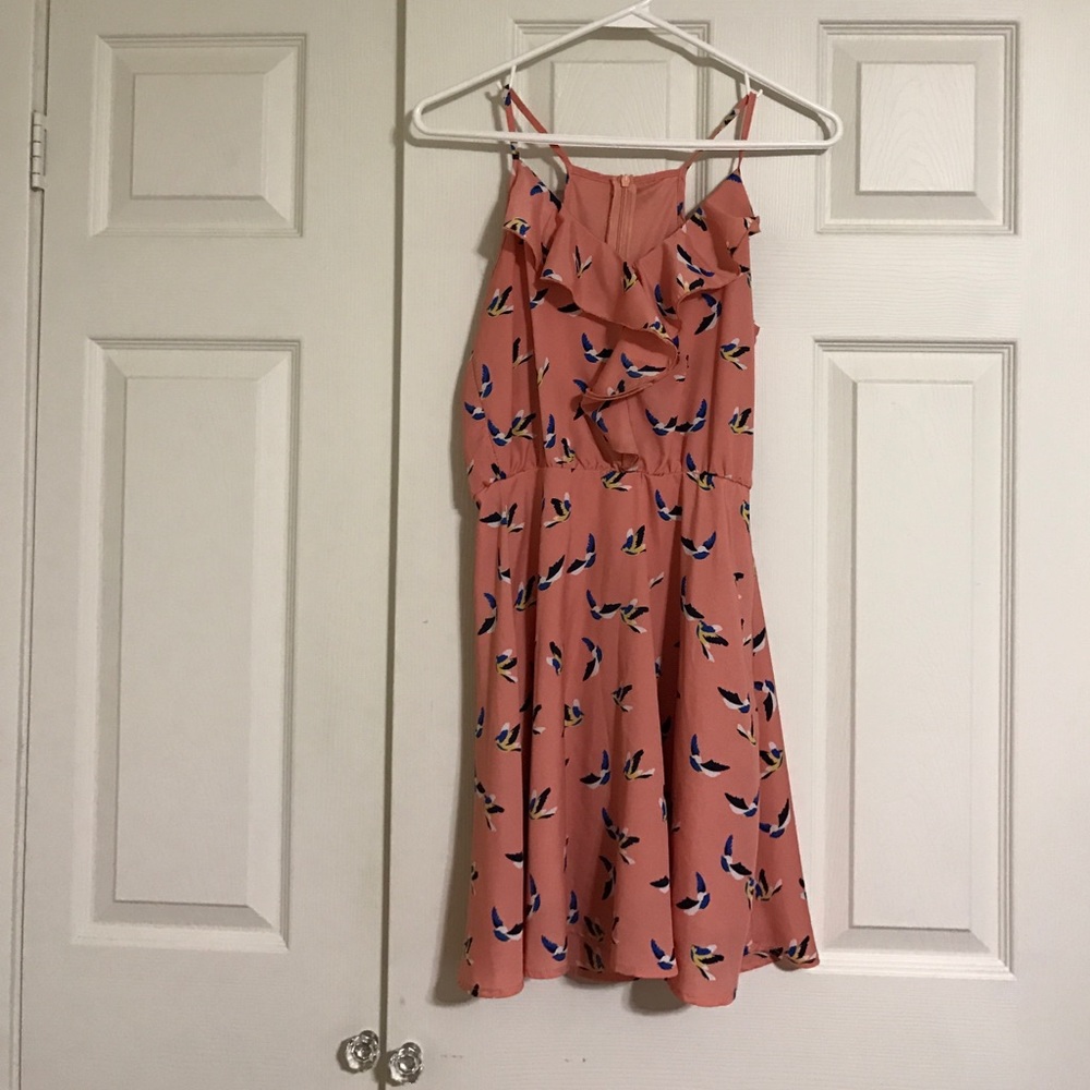 Wish Pink Bird Dress