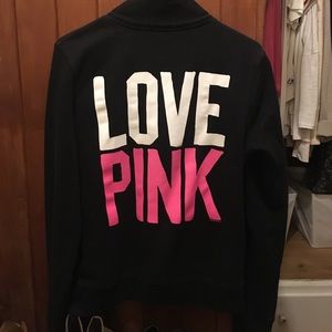 PINK quarter zip sweatshirt