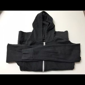 Charcoal grey zip up