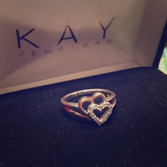 Kay Jewelers Jewelry - Kay Jewelry ring Silver and rose gold