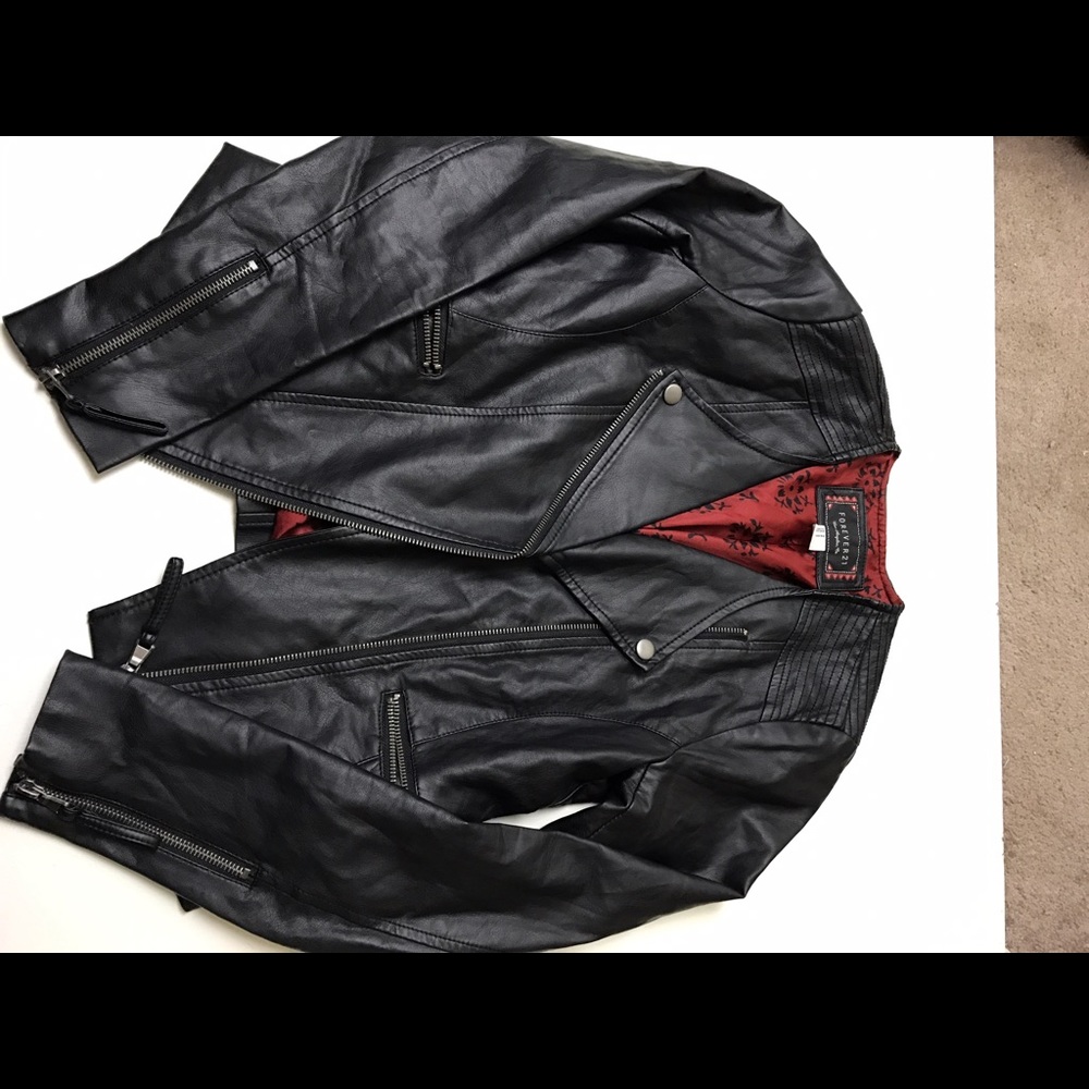 Leather jacket