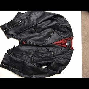 Leather jacket