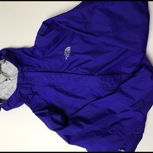 North Face rain coat