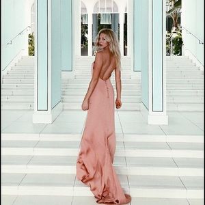 LOVERS & FRIENDS slip dress in champagne BRAND NEW