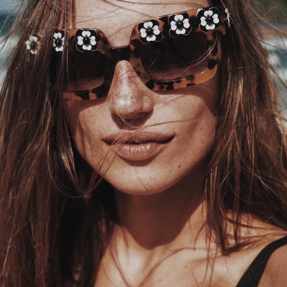 Prada limited edition sunflower sunglasses , RARE