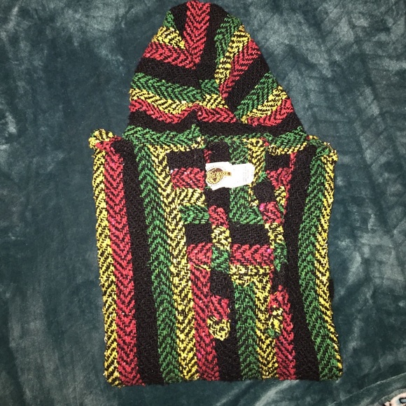 Drug rug/warm polyester pullover with hood - Picture 2 of 4
