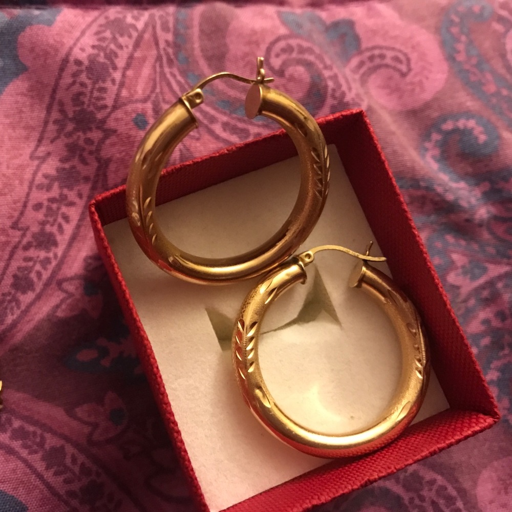 14k solid stamped