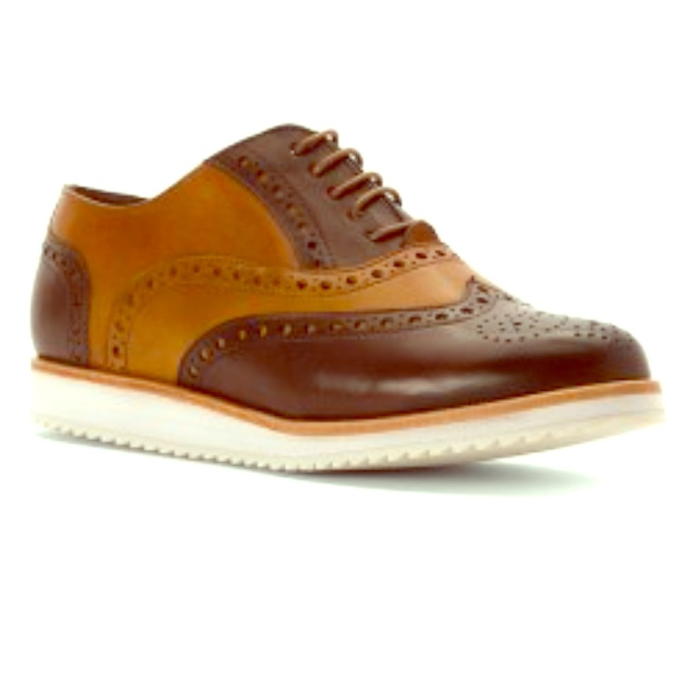 Hardy Women's Reiley Oxford in Brown/Honey